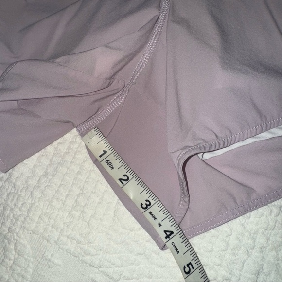 Fabletics Women's Lavender Purple Athletic / Sport Layered Shorts 1X Loungewear - Picture 7 of 12